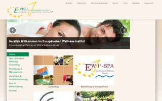 wellness-institut.com website preview