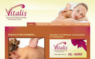 kosmetik-timmendorf.de website preview