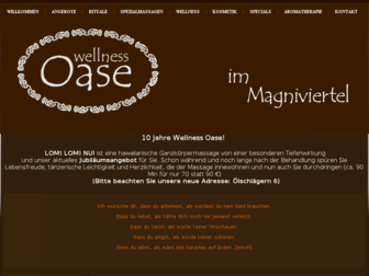 oase-wellness.de website preview
