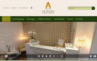 zeitlos-kosmetik.de website preview