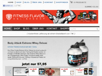 fitness-flavor.de website preview