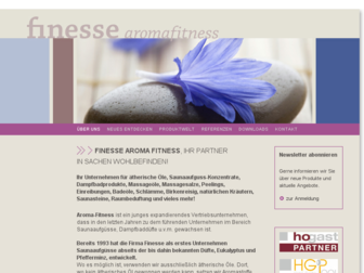 aroma-fitness.de website preview