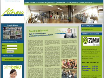 fitness-factory-pforzheim.de website preview