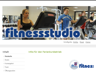 skv-fitnessstudio.de website preview