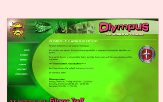 fitness-olympus.de website preview