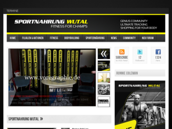sportnahrung-wutal.de website preview