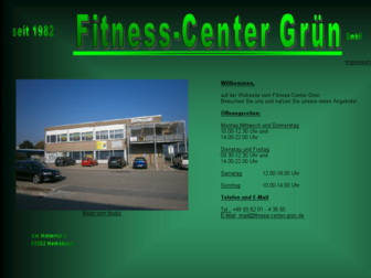 fitness-center-gruen.de website preview