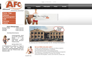 afc-fitness.de website preview