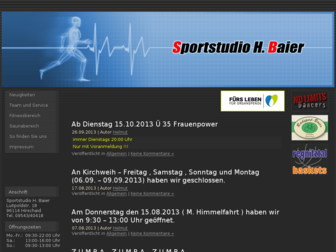 sportstudio-baier.de website preview