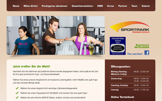 sportpark-holzkirchen.de website preview