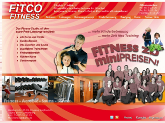 fitco-fitness.de website preview