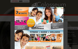 colosseum-gym.de website preview