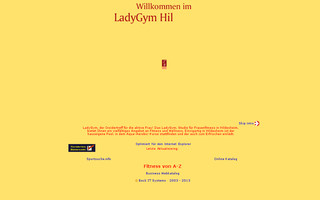 ladygym-hildesheim.de website preview