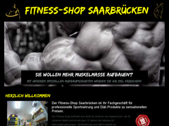 fitness-shop-saar.de website preview