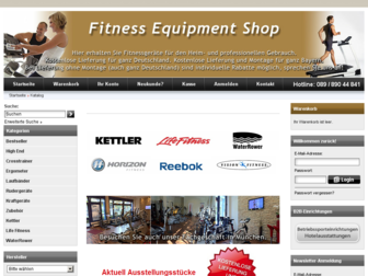 fitness-equipment-shop.de website preview