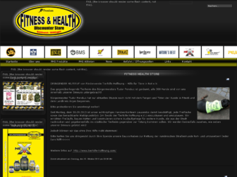 fitness-health-store.de website preview