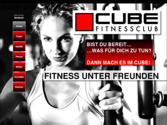 cube-fitnessclub.de website preview