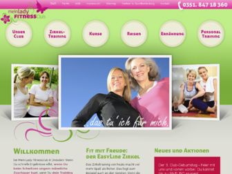 mein-lady-fitnessclub.de website preview