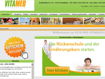 vitamed-hamburg.de website preview