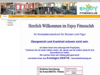 enjoy-fitness-club.de website preview