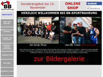 bb-sportnahrung.de website preview