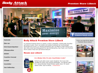 body-attack-luebeck.de website preview