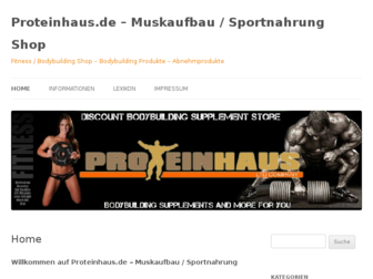 proteinhaus.de website preview