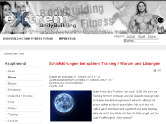 extrem-bodybuilding.de website preview