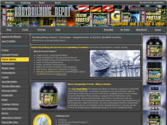 bodybuilding-depot.de website preview