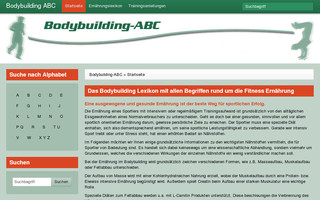 bodybuilding-abc.de website preview