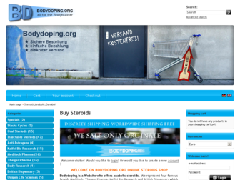 bodydoping.org website preview