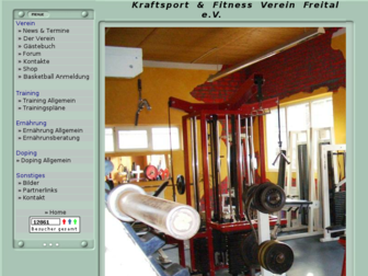 kraftsport-fitness-freital.de website preview