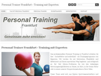 personaltrainerfrankfurt.de website preview