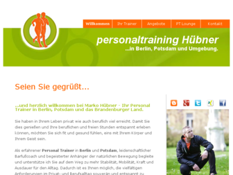 personaltraining-huebner.de website preview