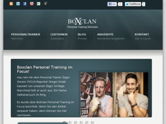 boxclan-personal-training.de website preview