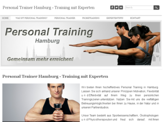 personaltrainerhamburg.com website preview