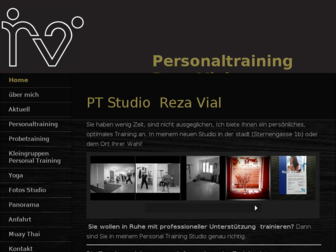 personaltraining-vial.de website preview