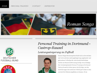 personaltrainer-fussball.de website preview