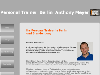 personaltrainer-am.de website preview