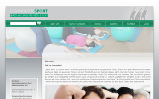 gesundheitssport-kassel.de website preview