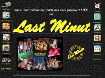band-last-minute.de website preview