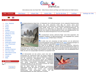chiletravel.eu website preview