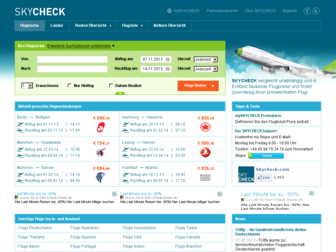 skycheck.com website preview