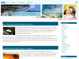 lastminute-hotel-reise.de website preview