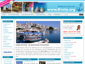 kreta.org website preview