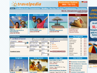 travelpedia.de website preview