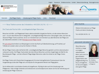 pflege-charta.de website preview