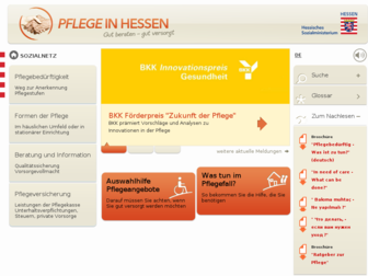 pflege-in-hessen.de website preview