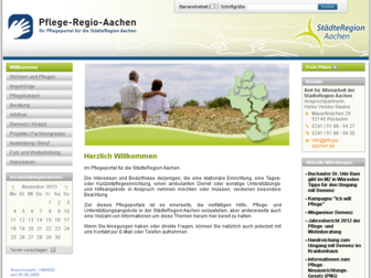 pflege-regio-aachen.de website preview