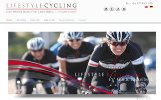 lifestyle-cycling.net website preview